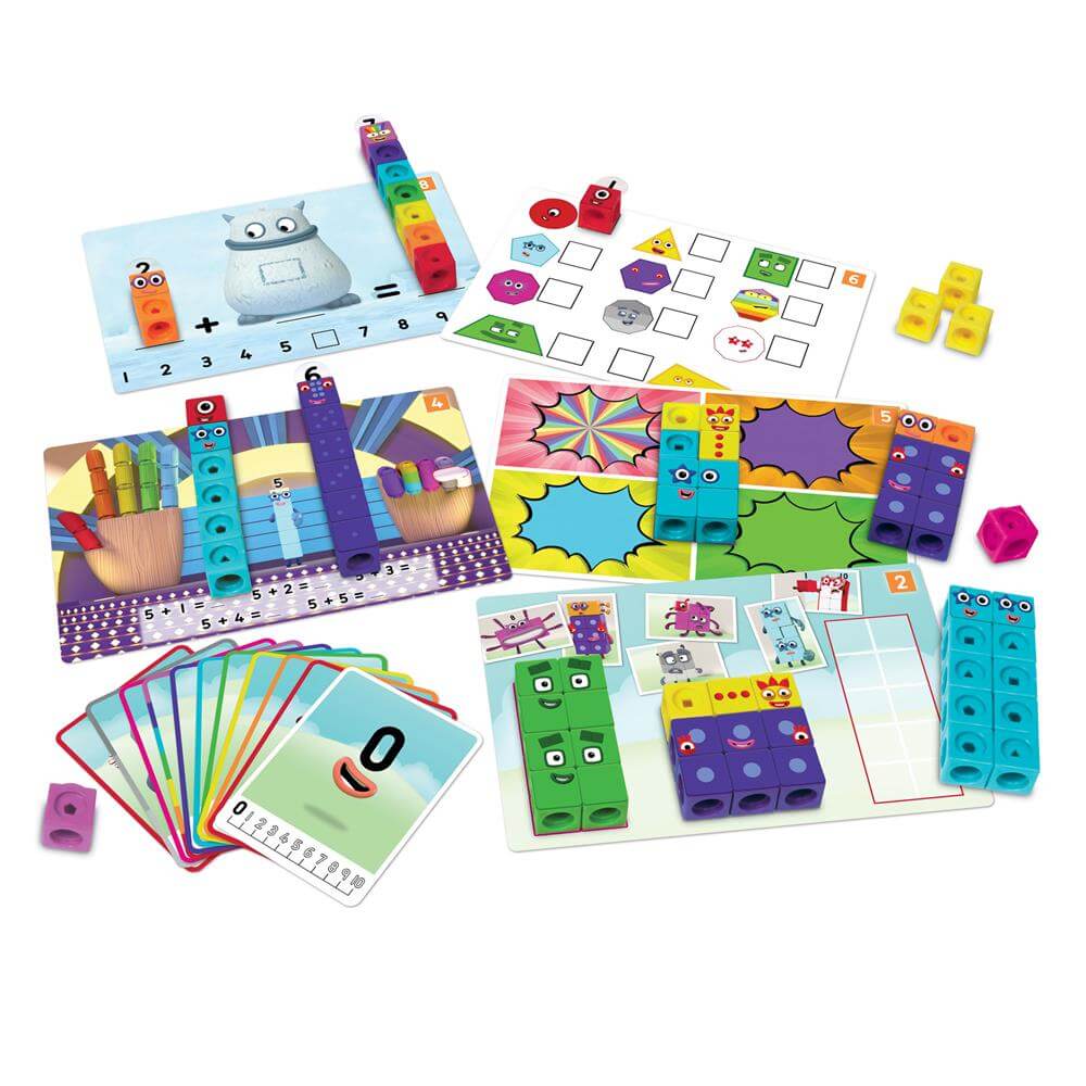 Learning Resources Mathlinks Cubes Numberblocks 1-10 Activity Set